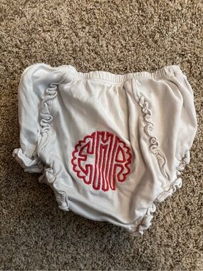 LILA + HAYES Vivian Pima cotton Bloomer. 12-18 mo.
